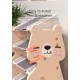 Bear Multi Layer Toy Bin with Book Shelf, Pink