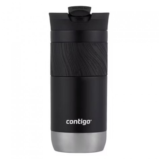 Contigo Snapseal Byron Mug, 16oz, Black Contigo Snapseal Byron Mug, 16oz, Black