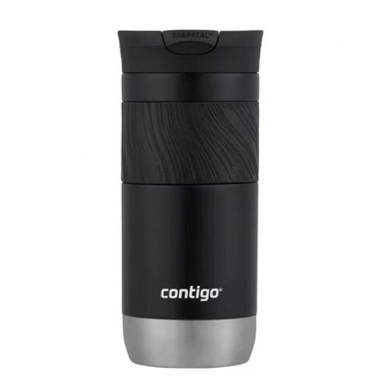 Contigo Snapseal Byron Mug, 16oz, Black Contigo Snapseal Byron Mug, 16oz, Black