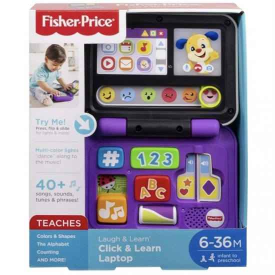 Fisher Price Laugh & Learn Click & Learn Laptop Fisher Price Laugh & Learn Click & Learn Laptop