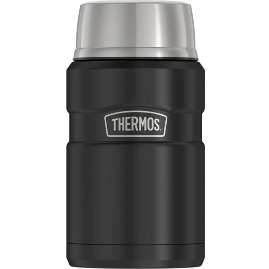 Thermos King 24oz Food Jar, Black