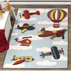 Airplanes Rug, 4 by 6FT Airplanes Rug, 4 by 6FT
