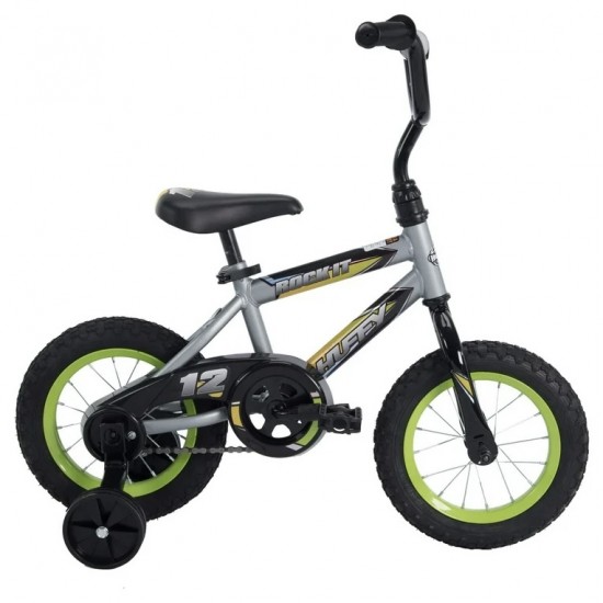 Huffy 12" Rock It Kids' Bike, Fits Riders 3'1" - 3'5" tall,