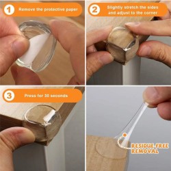 Table Edge Corner Bumpers, 5pc Table Edge Corner Bumpers, 5pc