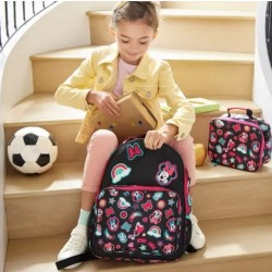 Disney Minnie Mouse 16inch Backpack and Lunch Tote Disney Minnie Mouse 16inch Backpack and Lunch Tote