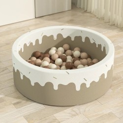 Bubbas Large Foam Ball Pit with Removable Velvet Cover & 50 Balls Bubbas Large Foam Ball Pit with Removable Velvet Cover & 50 Balls