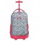 J World Sunny 17" Rolling Backpack, Floret