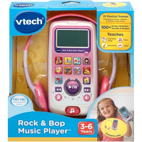 Vtech Rock and Bop Music Player, Pink