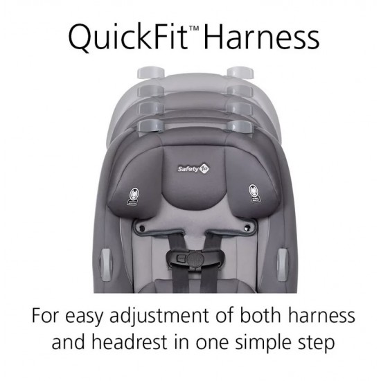 Safety 1ˢᵗ Adjust 'n Go 3-in-1 Convertible Car Seat, Wind Chimes