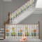 Stairway Railing Cover Safety Net, Multicolored 