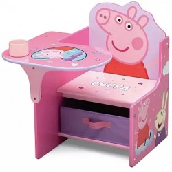 Delta Chair Desk with Storage Bin, Peppa Pig