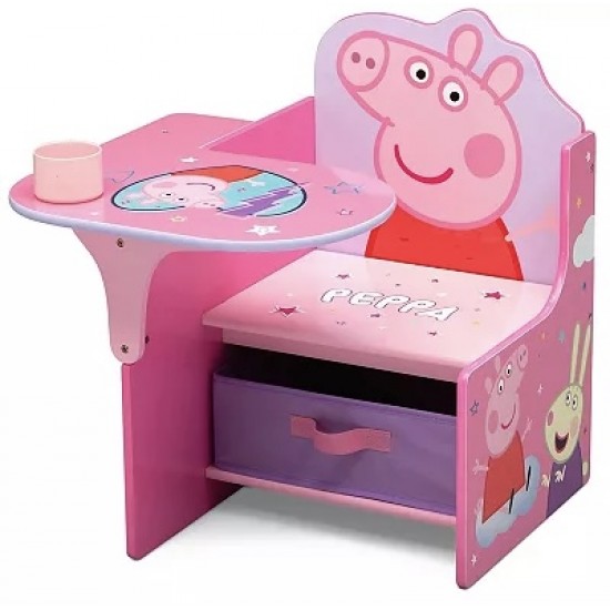 Delta Chair Desk with Storage Bin, Peppa Pig Delta Chair Desk with Storage Bin, Peppa Pig