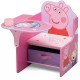 Delta Chair Desk with Storage Bin, Peppa Pig Delta Chair Desk with Storage Bin, Peppa Pig