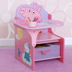 Delta Chair Desk with Storage Bin, Peppa Pig Delta Chair Desk with Storage Bin, Peppa Pig