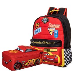 Disney Store Lighting McQueen 16inch Backpack and Lunch Bag Disney Store Lighting McQueen 16inch Backpack and Lunch Bag