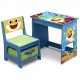 Delta Kids Wood Desk and Chair Set, Baby Shark