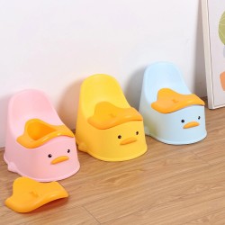 Ducky Potty with Lid, Blue Ducky Potty with Lid, Blue