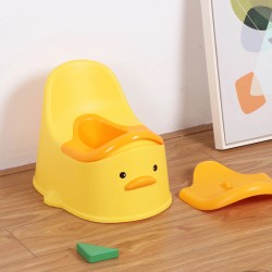 Ducky Potty with Lid, Yellow