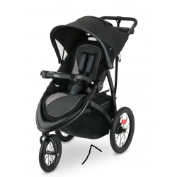 Graco FastAction Jogger LX Stroller - Lake Green Fashion