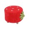 Strawberry Ottoman Stool, Red