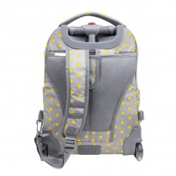 J World 16inch Lollipop Rolling Backpack with Lunch Bag- Candy Button J World 16inch Lollipop Rolling Backpack with Lunch Bag- Candy Button