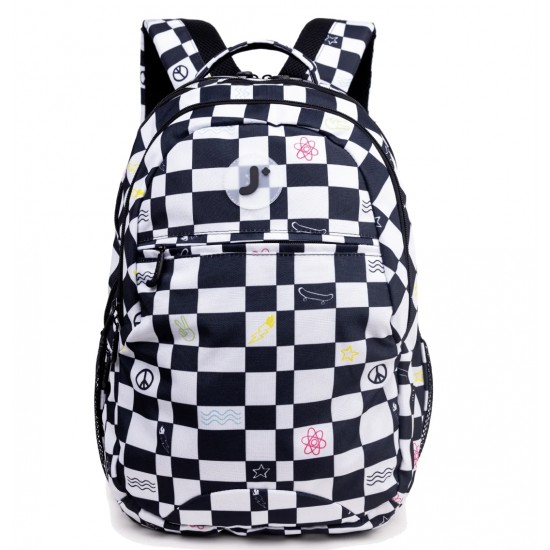 J World 18inch Cornelia Backpack, Icon Checkers
