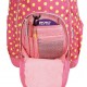 J World 16inch Lollipop Rolling Backpack with Lunch Bag- Pink Button J World 16inch Lollipop Rolling Backpack with Lunch Bag- Pink Button