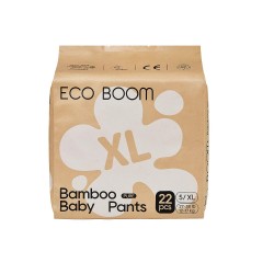 ECO BOOM Toddler Potty Training Pants, Bamboo Viscose, Hypoallergenic for Sensitive Skin, Eco Friendly Pull Ups for Boys and Girls, Size 5 Suitable for 12 to 17kg (XL - 22 Count) ECO BOOM Toddler Potty Training Pants, Bamboo Viscose, Hypoallergenic for Sensitive Skin, Eco Friendly Pull Ups for Boys and Girls, Size 5 Suitable for 12 to 17kg (XL - 22 Count)