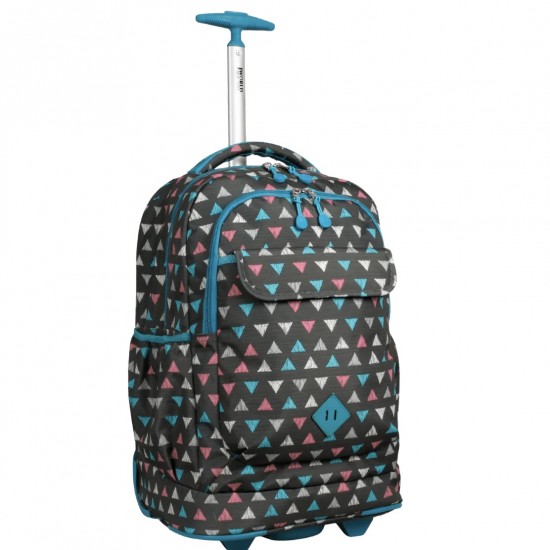 J World 18inch Sweep Rolling Backpack, Sprinkle