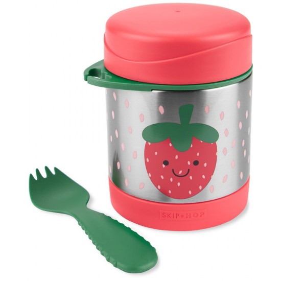 Skip Hop Insulated Food Jar, Strawberry