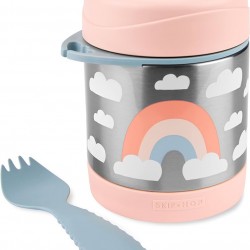 Skip Hop Insulated Food Jar, Rainbow Skip Hop Insulated Food Jar, Rainbow