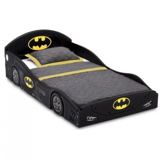 Delta Batman Room in. Box, Toddler bed, Toy Bin, Desk and Chair Set