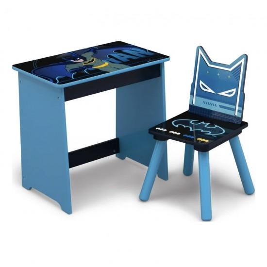 Delta Batman Room in. Box, Toddler bed, Toy Bin, Desk and Chair Set