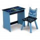 Delta Batman Room in. Box, Toddler bed, Toy Bin, Desk and Chair Set