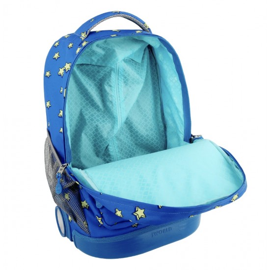 J World 18inch Rolling Backpack, Little Stars J World 18inch Rolling Backpack, Little Stars