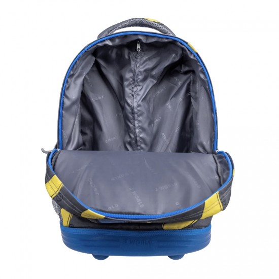J World 18inch Rolling Backpack, LiteBoard
