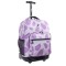 J World 18inch Rolling Backpack, Mr Eggplant 