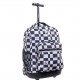 J World 18inch Rolling Backpack, Icon Checkers