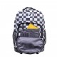 J World 18inch Rolling Backpack, Icon Checkers
