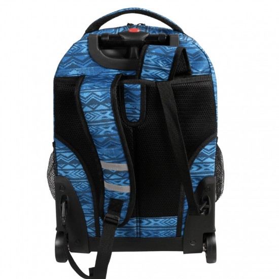 J World 18inch Rolling Backpack, Water Mark