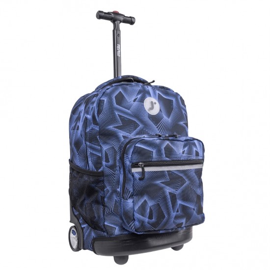 J World 18inch Rolling Backpack, Disco