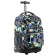 J World 18inch Rolling Backpack- Cubes
