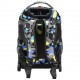 J World 18inch Rolling Backpack- Cubes