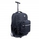 J World 18inch Rolling Backpack, Black