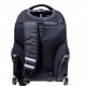 J World 18inch Rolling Backpack, Black