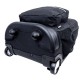 J World 18inch Rolling Backpack, Black