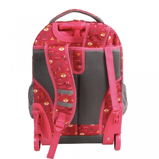 J World 18inch Rolling Backpack, Fox