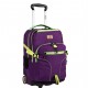 J World Lunar Laptop Rolling Backpack 19.5 Inch, Purple