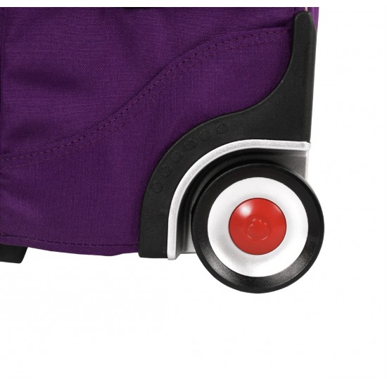 J World Lunar Laptop Rolling Backpack 19.5 Inch, Purple