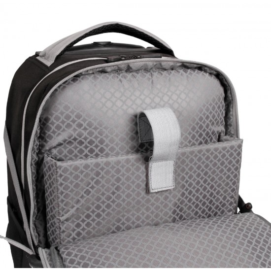 J World Lunar Laptop Rolling Backpack 19.5 Inch, Black J World Lunar Laptop Rolling Backpack 19.5 Inch, Black